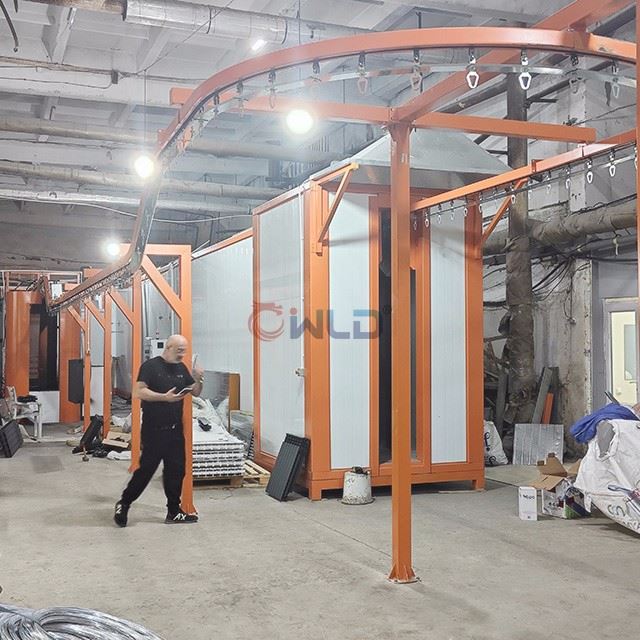 Powder Coating Lines And Equipment For Radiator Made In China high quality